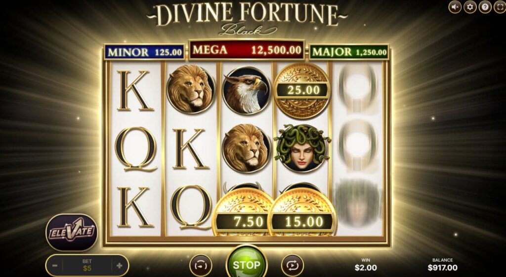 Divine Fortune jogo